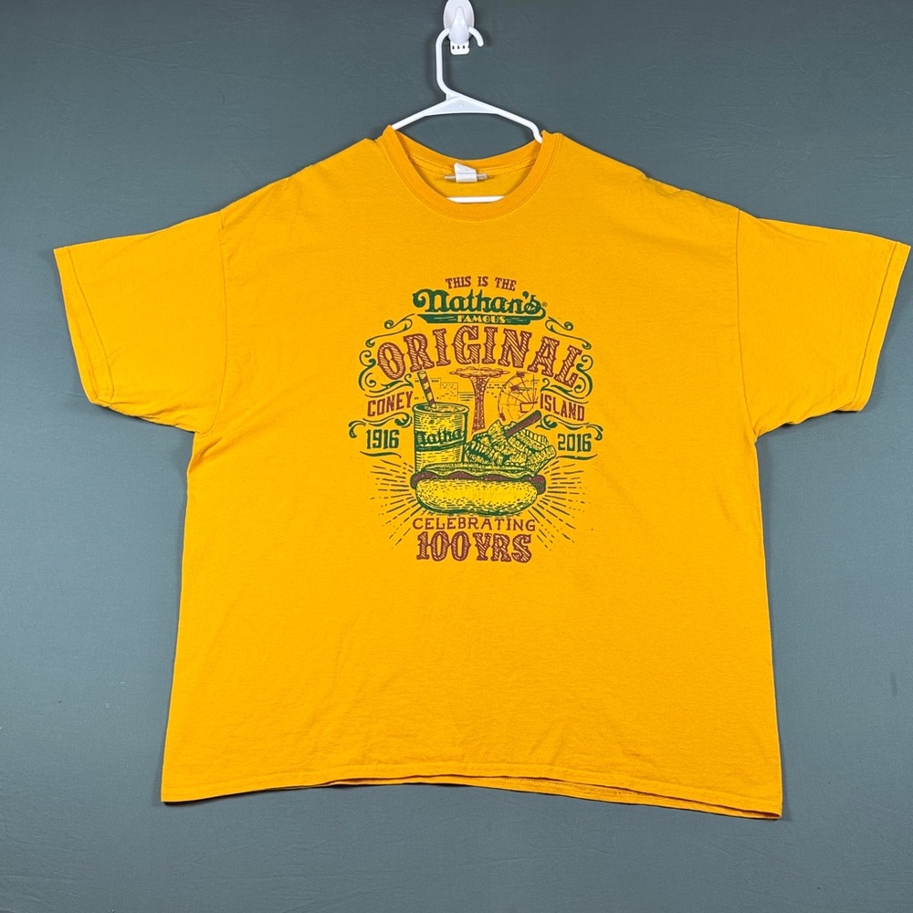 Yellow Nathan's Original T-Shirt
